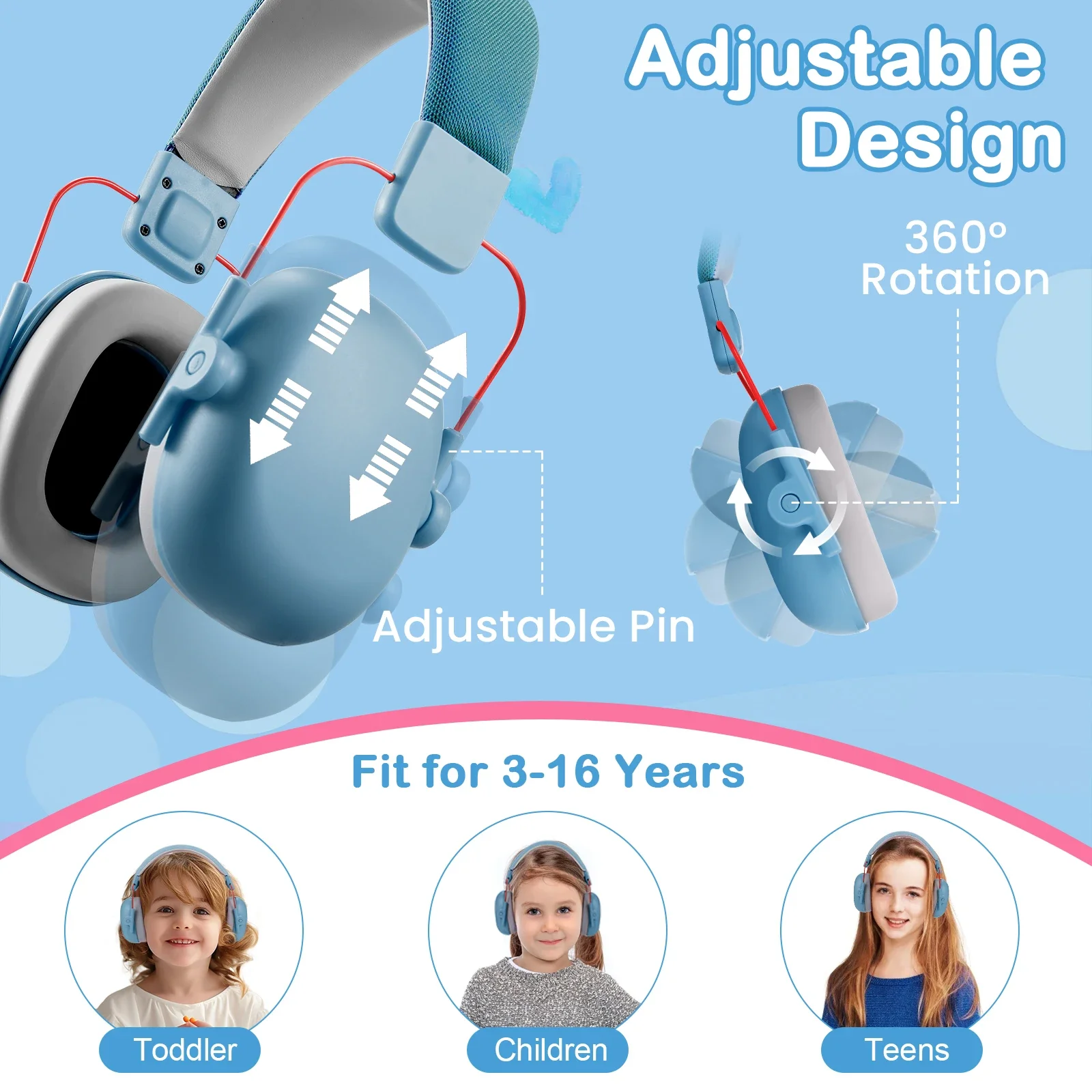 casque couleur enfants