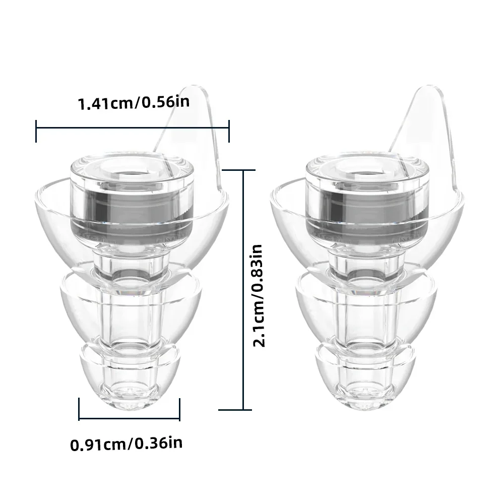 Bouchons d'oreilles antibruit en silicone – Image 2