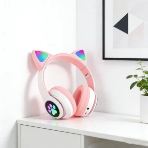 casque chat pour enfants