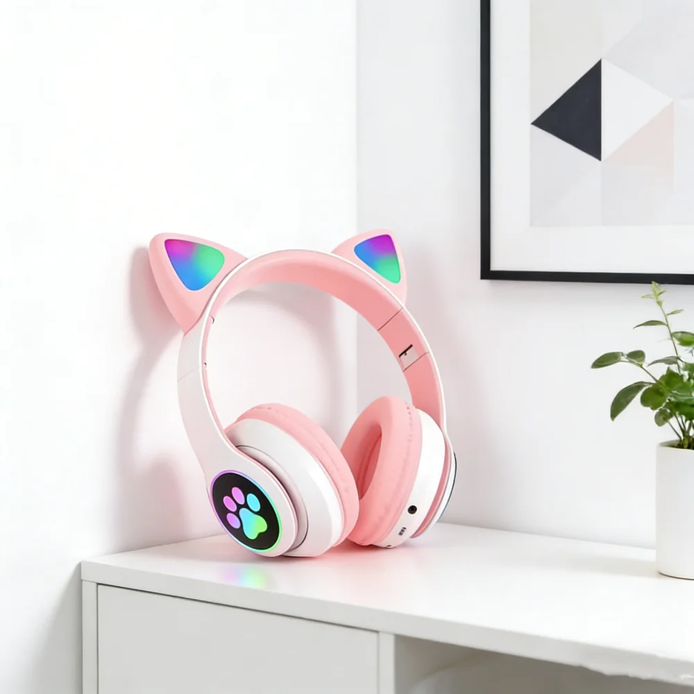 casque chat pour enfants