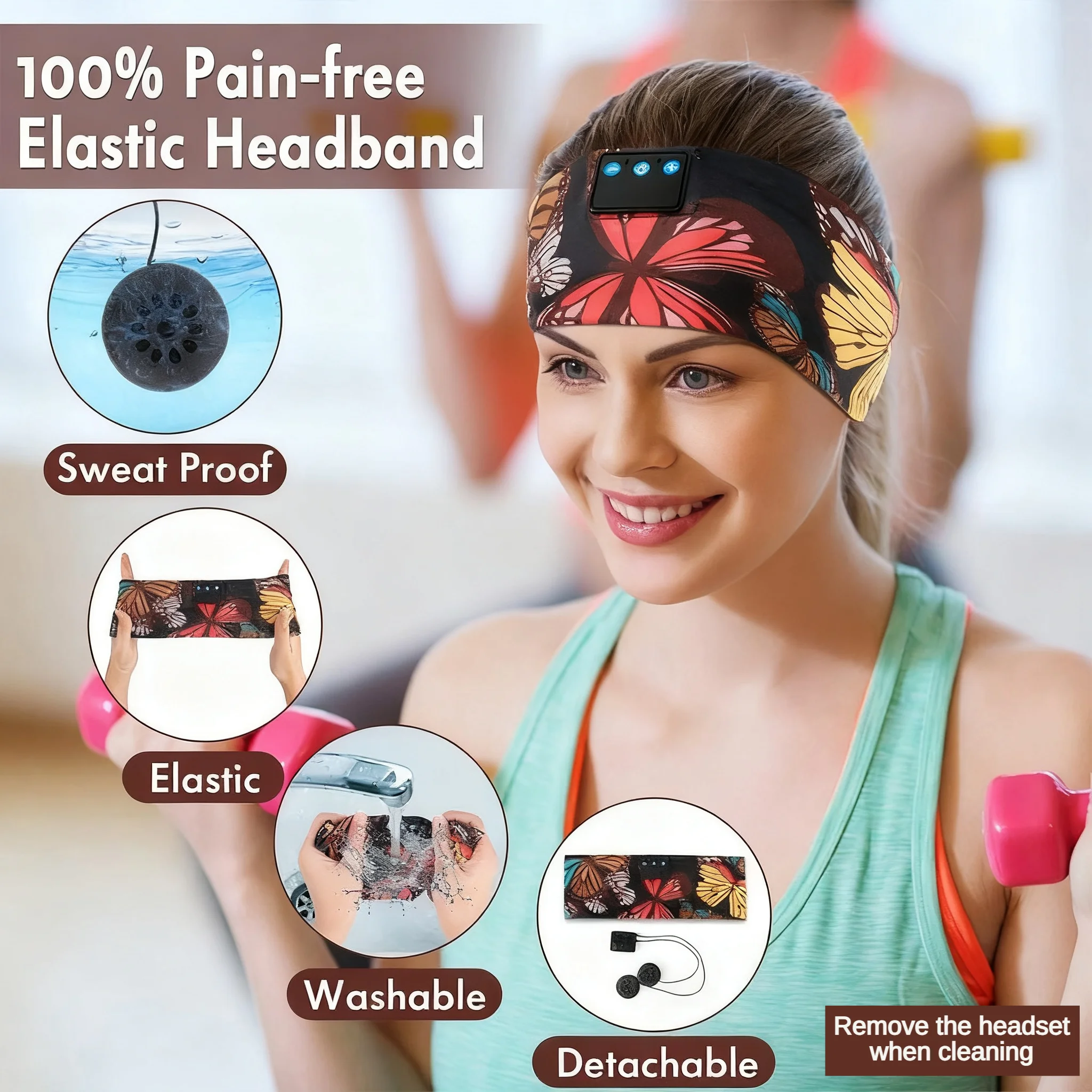 élastique souple casque