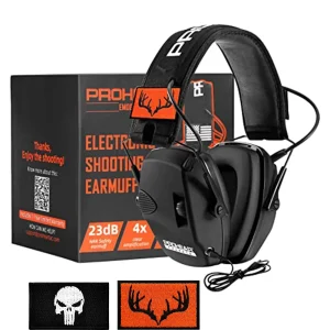 Casque antibruit actif pour le tir