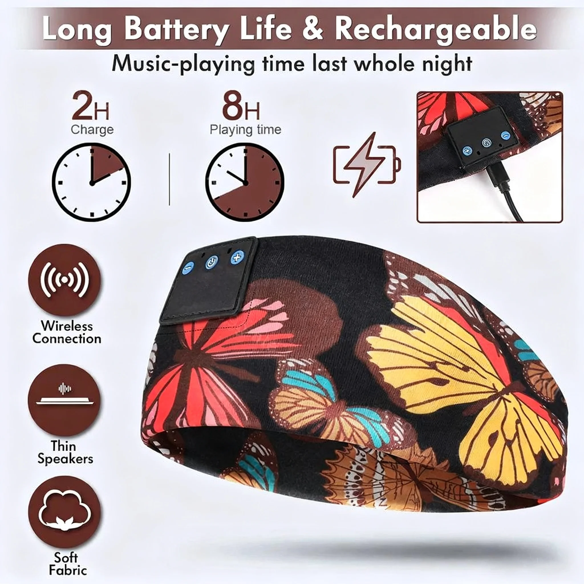 bandeau Bluetooth 3-en-1