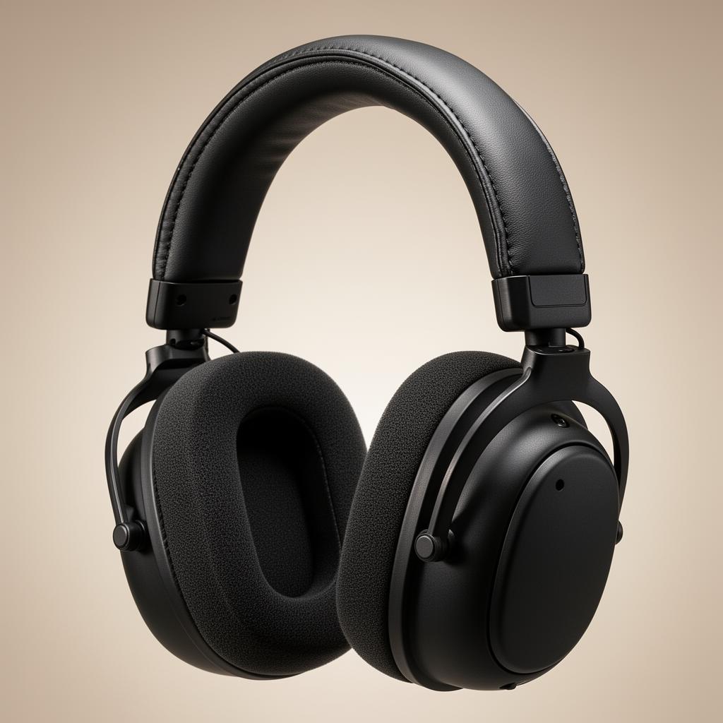Casque antibruit passif traditionnel avec coquilles isolantes épaisses pour une protection auditive mécanique