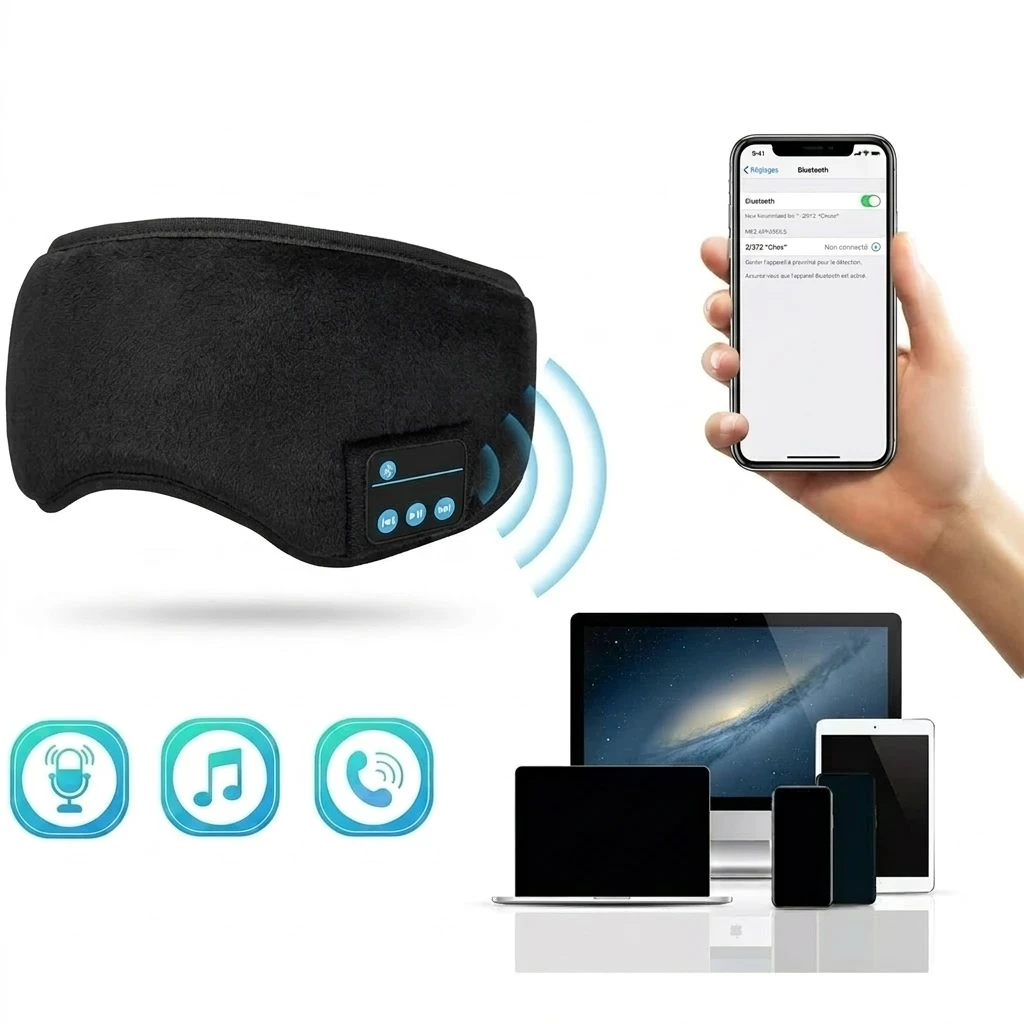 Masque de sommeil Bluetooth