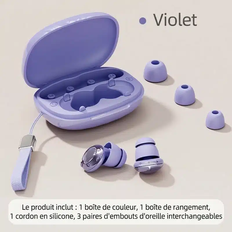 Mini bouchons d'oreille silicone – Image 3