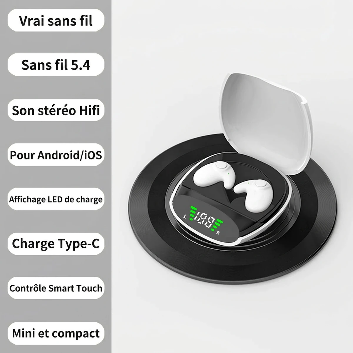 Écouteurs intra Bluetooth étanches – Image 4