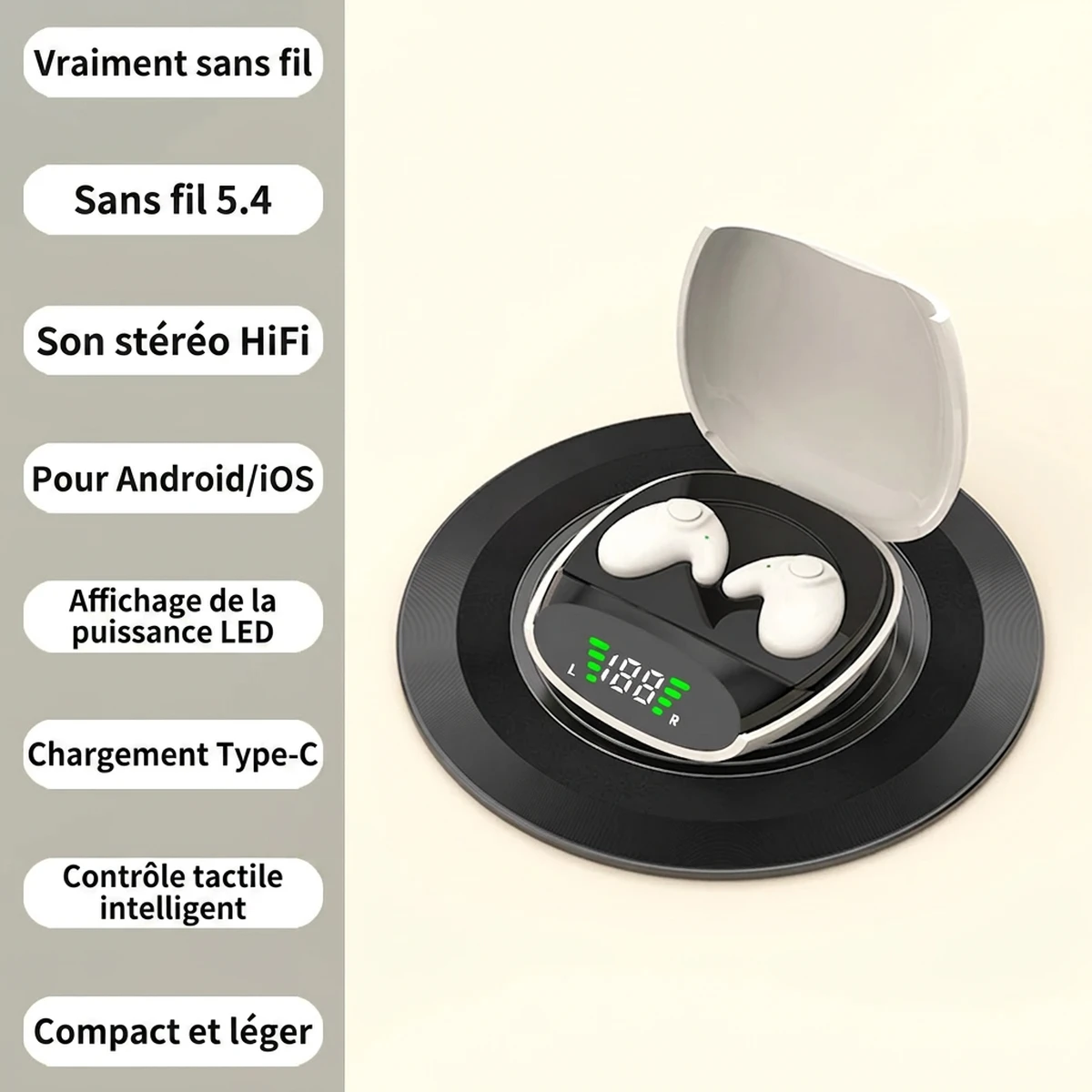 Écouteurs intra Bluetooth étanches – Image 5