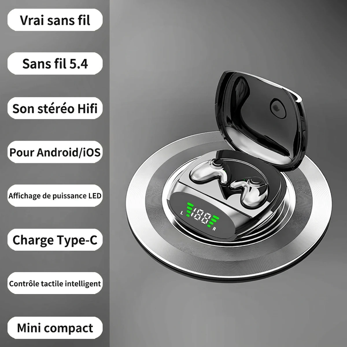 Écouteurs intra Bluetooth étanches – Image 3